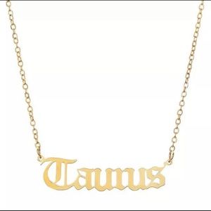 Taurus Zodiac Anklet (Gold)